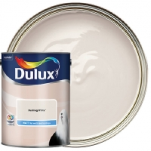 Dulux Matt Emulsion Paint - Nutmeg White 5L £23.00