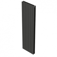 Wickes  QRL Slieve Double Panel Vertical Designer Radiator - Anthrac