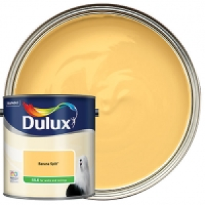Dulux Silk Emulsion Paint - Banana Split 2.5L £16.00