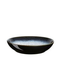 Debenhams  Denby - Black glazed Halo pasta bowl