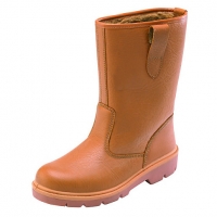 Wickes  Dickies Rigger Safety Boot - Tan Size 12