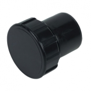 FloPlast WS30B Solvent Weld Waste Access Cap - Black 32mm £1.59