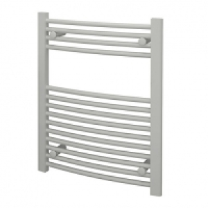 Kudox Curved Towel Radiator - White 600 x 750 mm £72.00