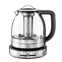 Debenhams  KitchenAid - Artisan 1.5l glass tea kettle 5KEK1322SS