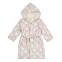 Debenhams  bluezoo - Girls pink bunny dressing gown