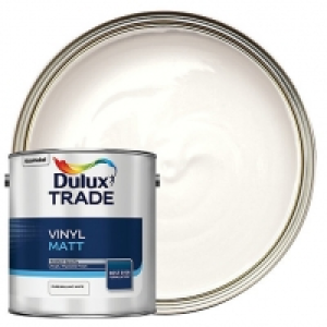 Dulux Trade Vinyl Matt Emulsion Paint - Pure Brilliant White £23.00