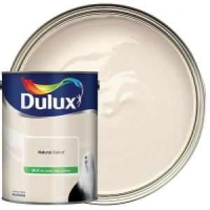 Dulux Silk Emulsion Paint - Natural Calico 5L £23.00
