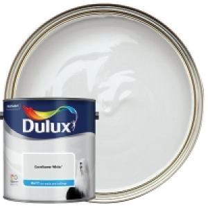 Dulux Matt Emulsion Paint - Cornflower White 2.5L £16.00