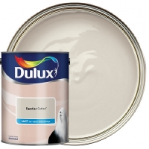 Dulux Matt Emulsion Paint - Egyptian Cotton 5L £23.00