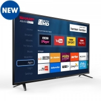 JTF  Sharp Smart Tv Ultra HD LED With Freeview 55 Inch