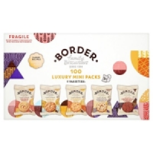 Border Luxury Mini Biscuits x 100 £22.99