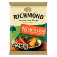 Asda Richmond 16 Skinless Freshly Frozen Pork Sausages