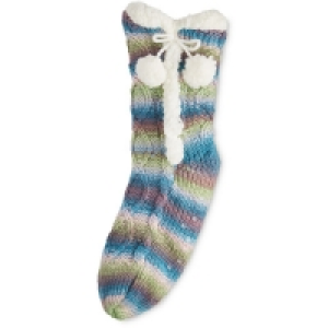 Ladies Ombre Winter Boot Socks &pound;4.99