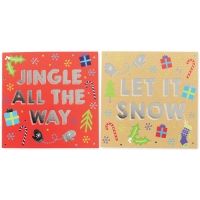 Aldi  Mini Message Christmas Cards 30 Pack