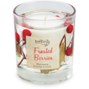 Gel Inclusion Frosted Berries Candle £3.99