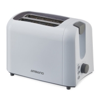Aldi  Ambiano White Home Starter Toaster
