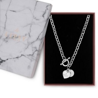 Debenhams  Lipsy - Heart charm gift necklace