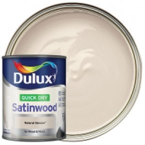 Dulux Quick Dry Satinwood Paint - Natural Hessian 750ml £19.30