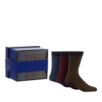 Debenhams  J by Jasper Conran - 3 pack assorted striped socks