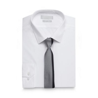 Debenhams  Red Herring - White slim fit shirt and striped tie set