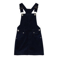 Debenhams  bluezoo - Girls navy cord pinny dress