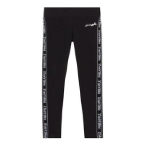 Pineapple - Girls black tape side leggings