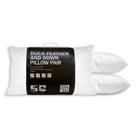 Debenhams  Home Collection - White duck feather and down pillow pair