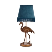 Debenhams  MW by Matthew Williamson - Gold Flamingo Table Lamp