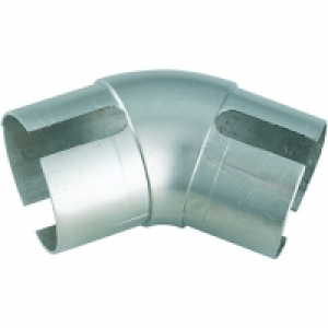 Wickes Handrail 135 Degree Elbow - Brushed Nickel £6.50