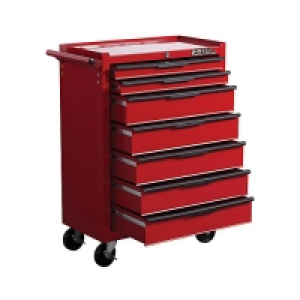 Hilka Heavy Duty 7 Drawer Tool Trolley - Red £148.00
