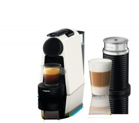 Debenhams  Nespresso - White Essenza Mini coffee machine and aeroccin