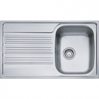 Wickes  Franke Galileo 1 Bowl Reversible Kitchen Sink with Drainer -