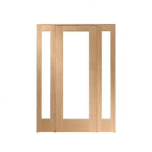 Wickes Oxford Fully Glazed Oak Internal Room Divider 762mm D £659.00