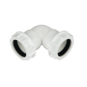 FloPlast WC10 Unicom Compression Waste 90 Deg Bend - 32mm £1.89