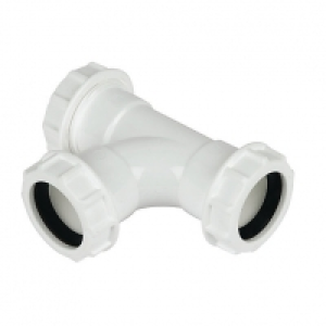 FloPlast WC22 Unicom Compression Waste Tee - 32mm £2.39