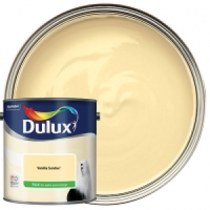 Dulux Silk Emulsion Paint - Vanilla Sundae 2.5L £16.00