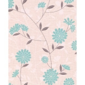Superfresco Botanic Decorative Wallpaper Teal 10m £15.58