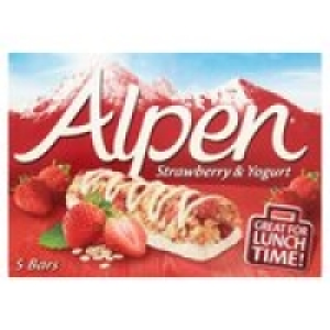 Alpen Strawberry Yoghurt 5 Bars £1.00