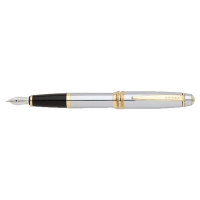 BargainCrazy  Cross Bailey Medalist 23Ct Gold Plated Chrome Pen