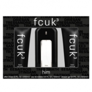 FCUK Him Set 3pk £12.99