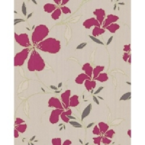 Superfresco Rapture Decorative Wallpaper Red 10m £15.82