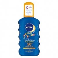 BMStores  Nivea Kids Moisturising F50 Sun Cream Spray 200ml