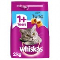 Asda Whiskas 1+ Cat Complete Dry with Tuna