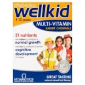 WellKid Multi-Vitamin Smart Chewable 4-12 Years Chewable Tab £5.25