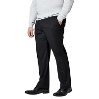 Debenhams  Burton - Black regular fit stretch trousers