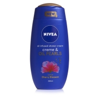 Wilko  Nivea Shower Creme and Oil Pearls Scent of Cherry Blossom 25