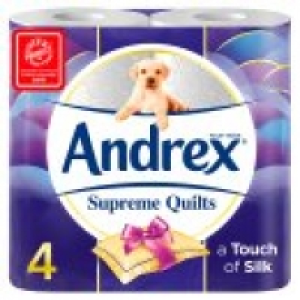 Quilted Toilet Roll 4 Rolls £2.50