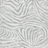 Debenhams  Boutique - White/Grey Zebra Wallpaper