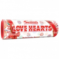 Poundstretcher  SWIZZELS GIFT TUBE LOVE HEARTS 108G
