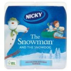 The Snowman Kitchen Towel £1.47